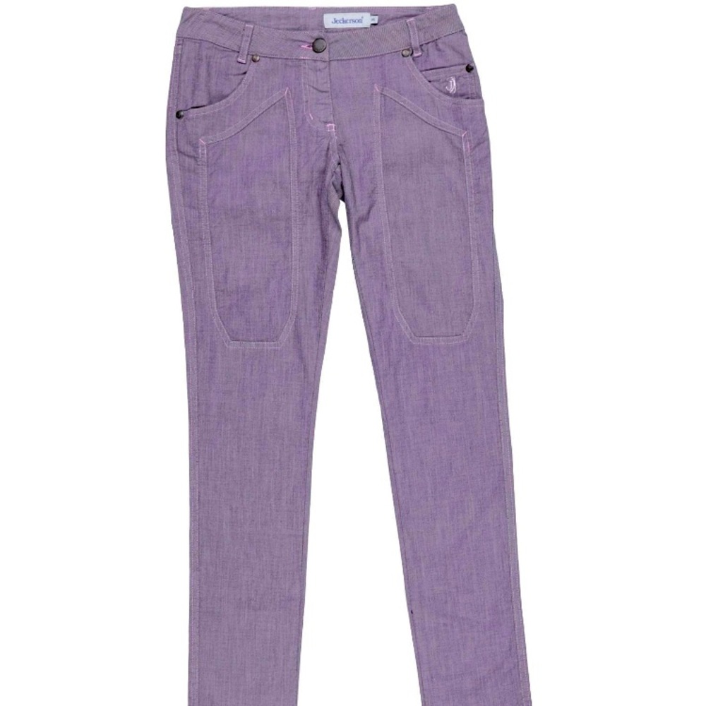Cool girls Jeckerson jeans. Size 12. Italian. Lavender blue.